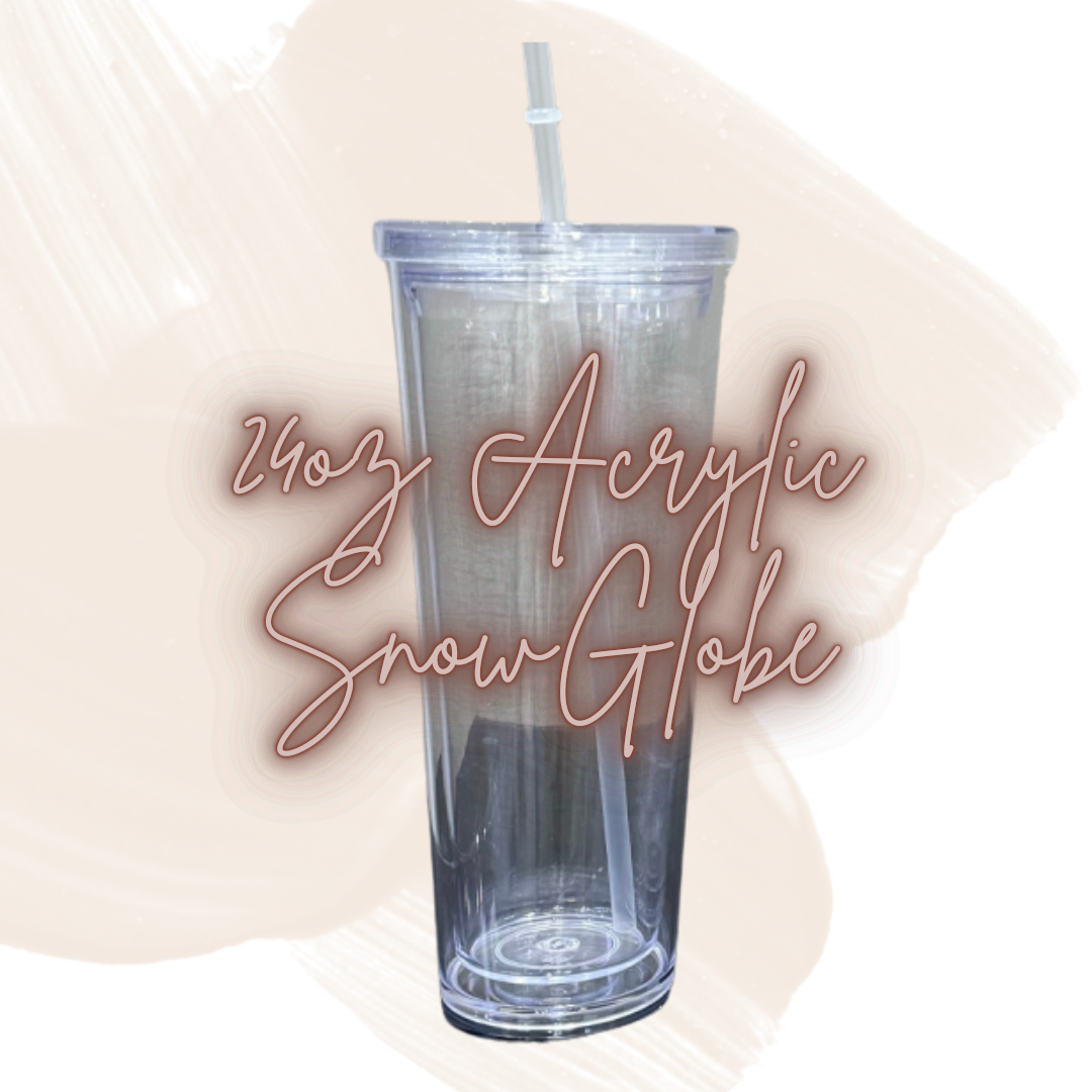 24oz Acrylic Stadium SnowGlobe